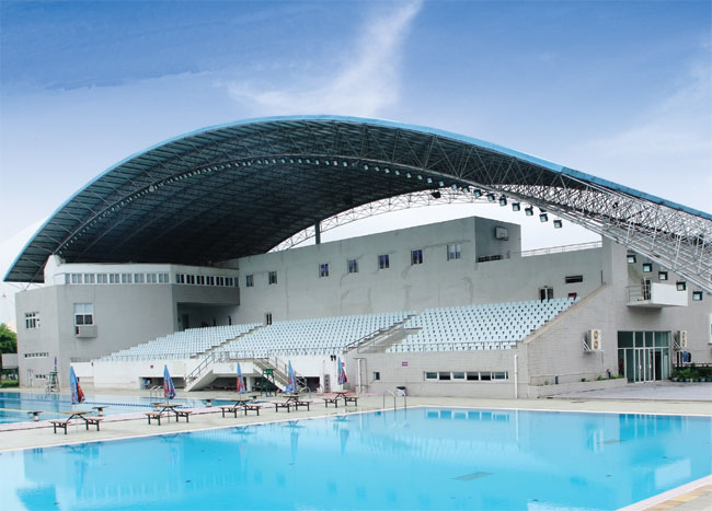 岑溪游泳馆网架